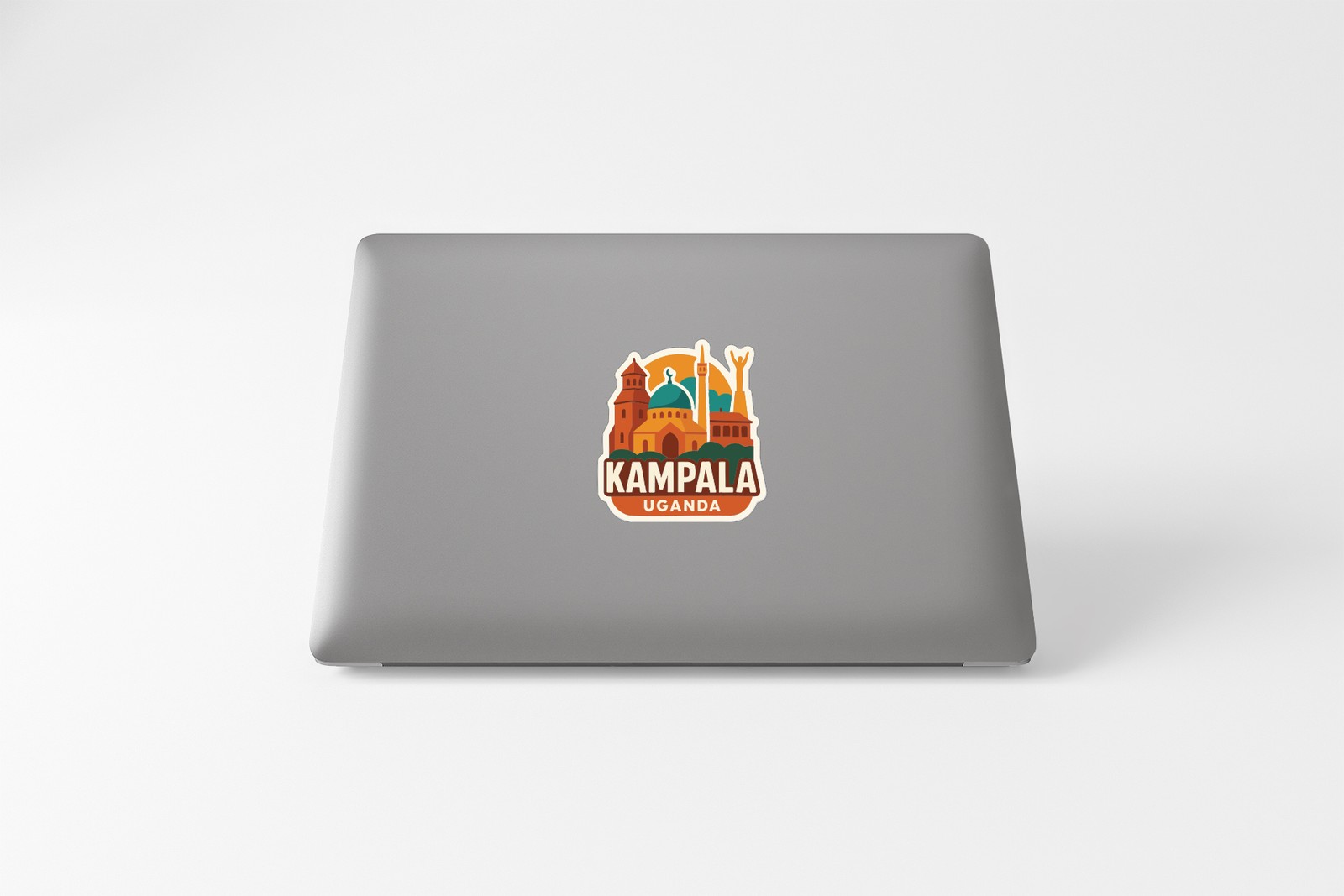 Kampala Uganda Sticker Decal Vinyl Die-Cut City Skyline Landmark Design