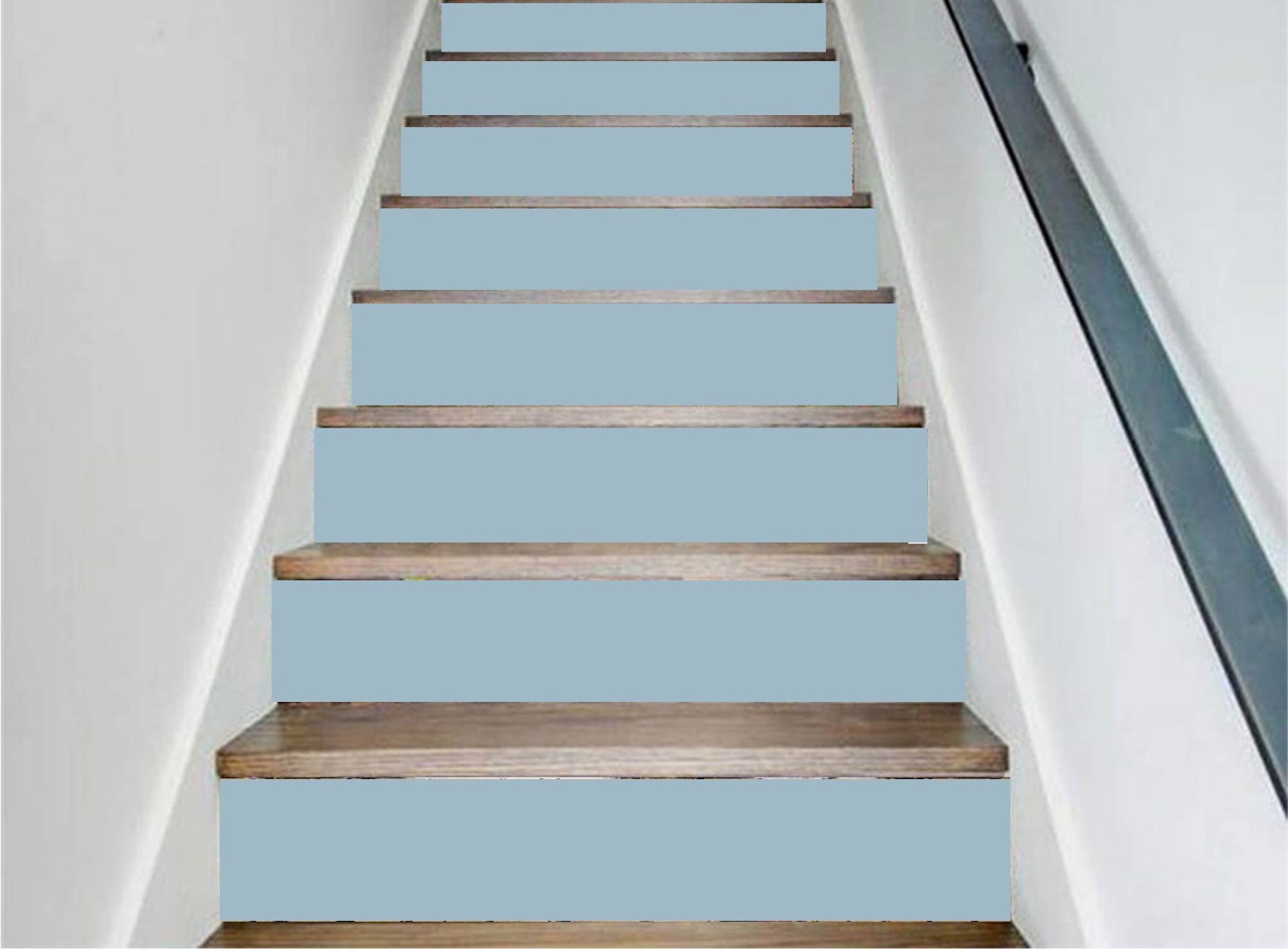 Country Air Stair Riser Stickers | Waterproof Peel and Stick Decals (Set of 5)