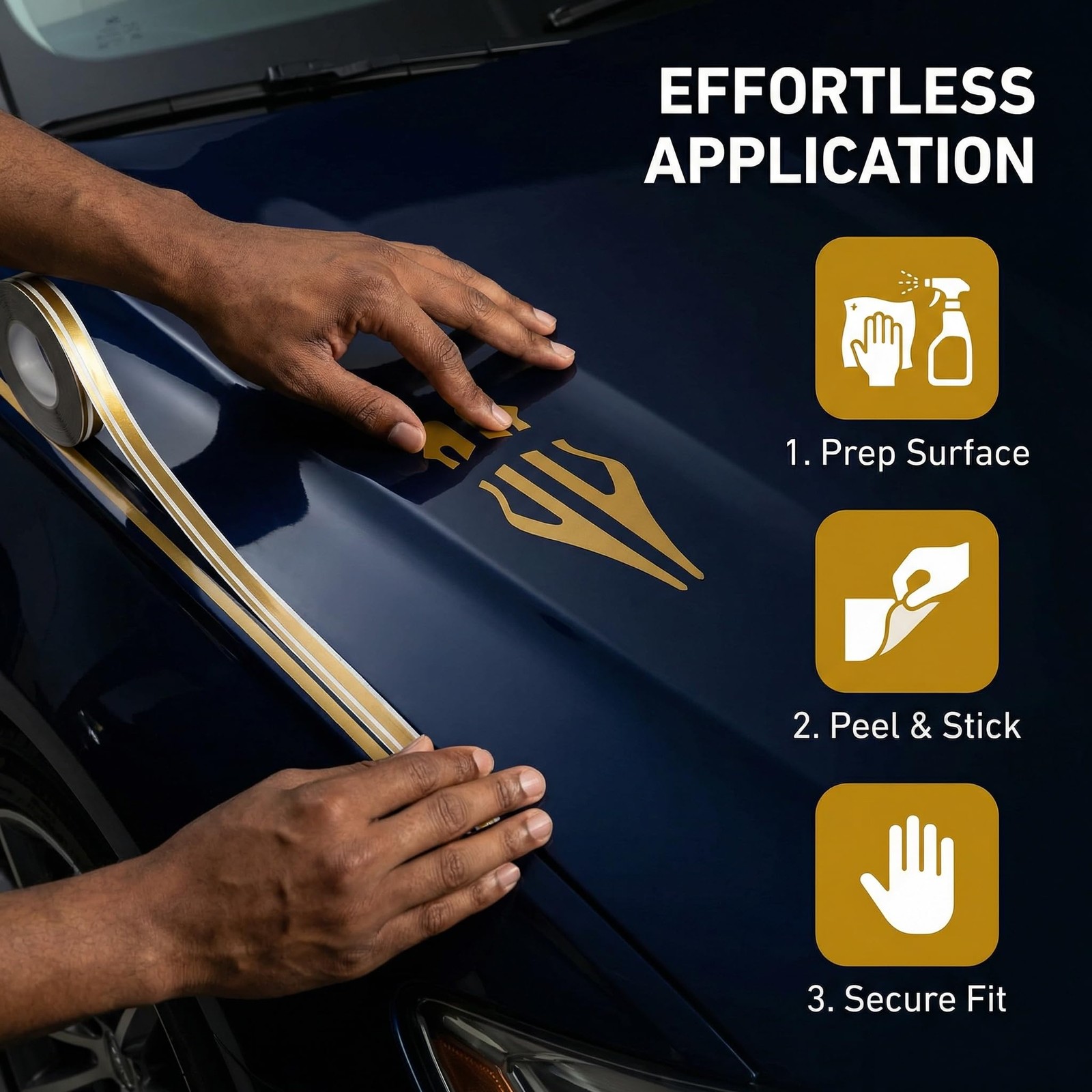 32 FT Car Body Side Stripes Auto Pinstripe Tape Decal Waistline Sticker for S…