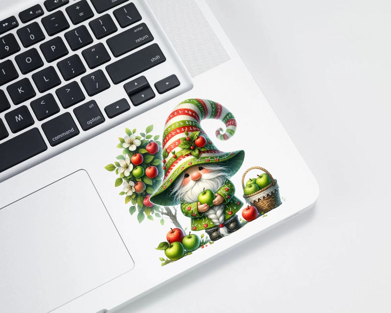 Apple Tree Gnome UV DTF Transparent Sticker / Decal