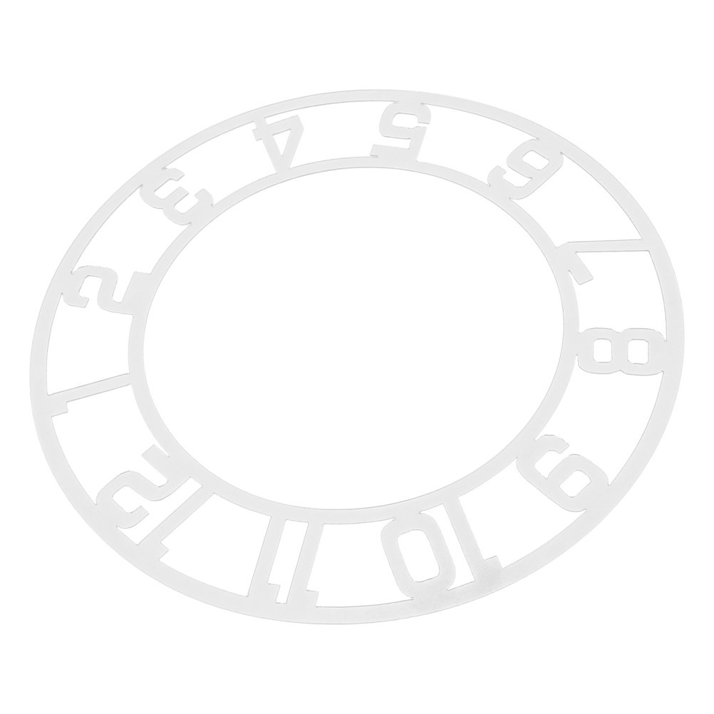 Large Number Digital Clock Roman Numerals Wall Decorative Stickers