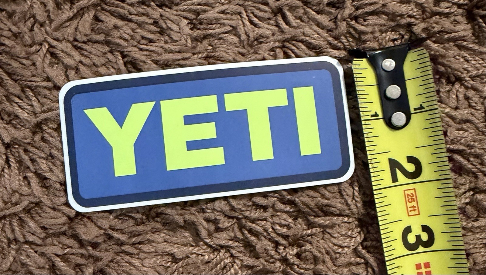 Brand New YETI Logo Stickers Set of 5 Multicolor Decal Pack For Cooler Cup