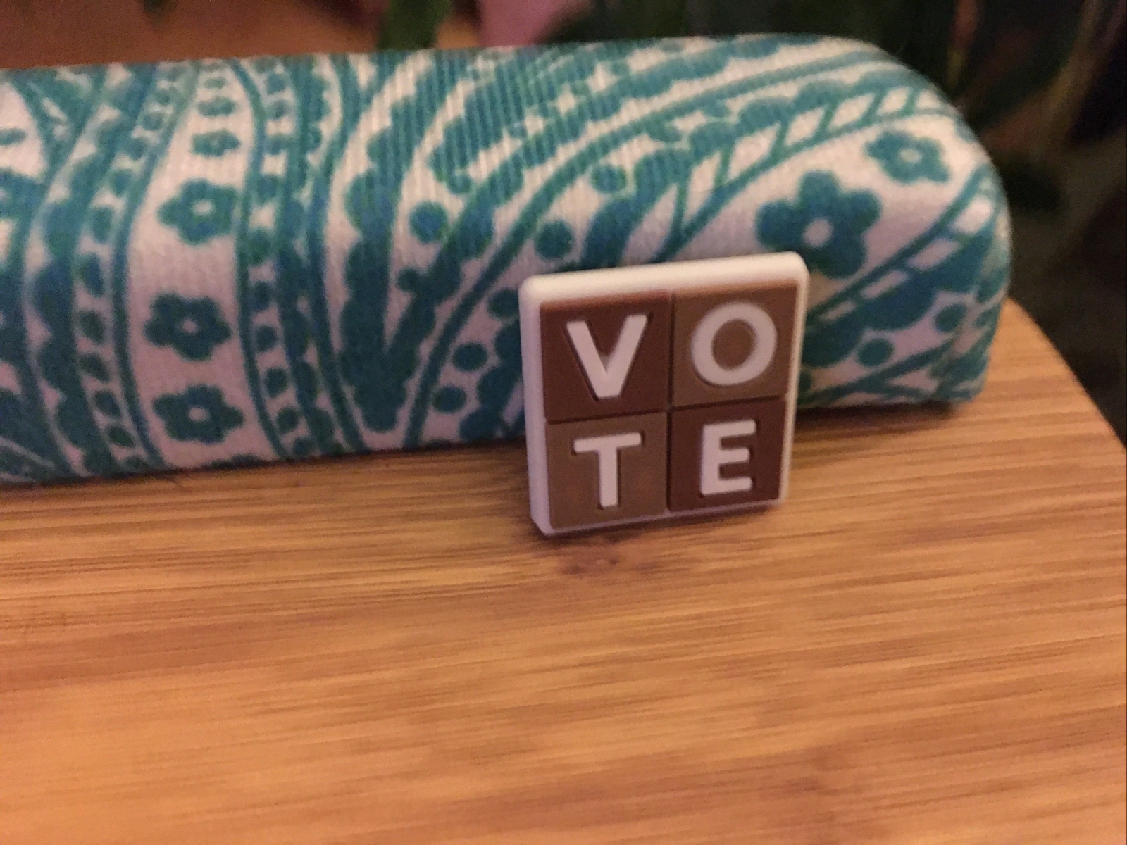 VOTE Square Block Scrabble Letter Shoes Charm Crocs~Stand Out Be Different
