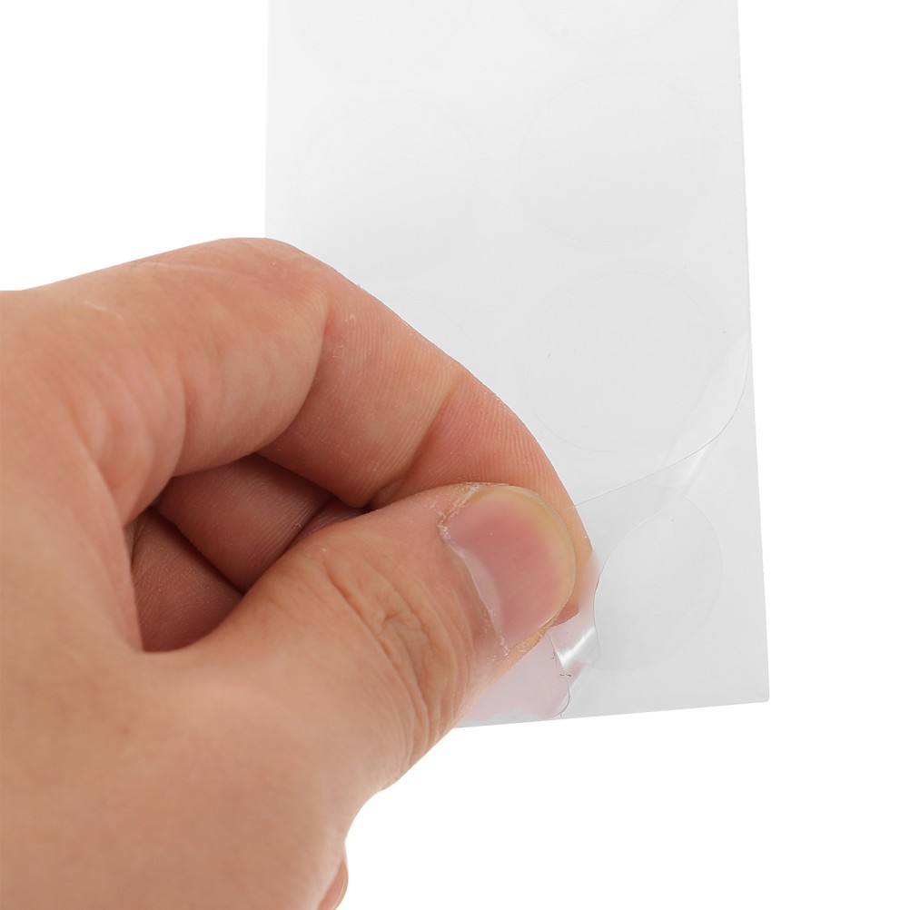 10 Sheets Sun Detection Stickers Uv Protection Patch Anti-collision Window Test