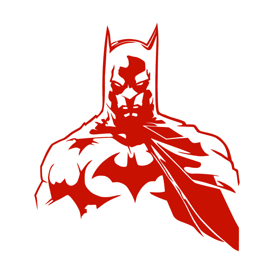 Batman Die Cut Vinyl Decal Multiple Colors Made in USA