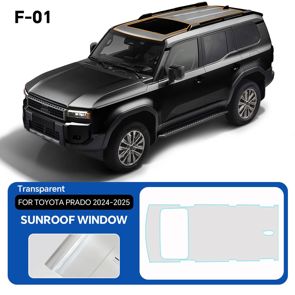 Toyota Land Cruiser LC250 Prado 2024-UP Full Car Precut Paint Protection Film