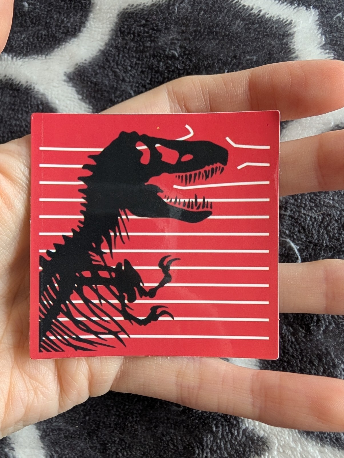 Jurassic Park Dinosaur Sticker Vinyl Decal | T-Rex Movie Film Fan Art