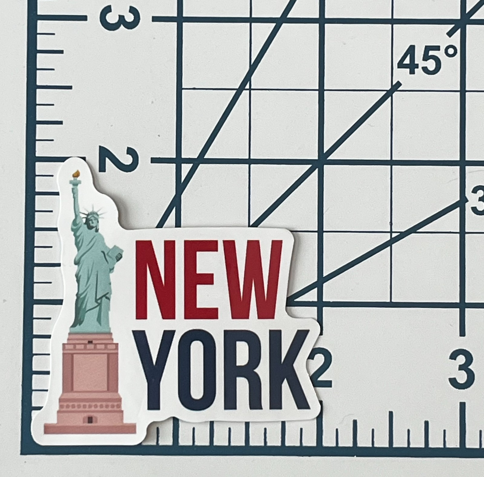 Statue of Liberty Vinyl Sticker New York City Decal NYC Souvenir Liberty Island