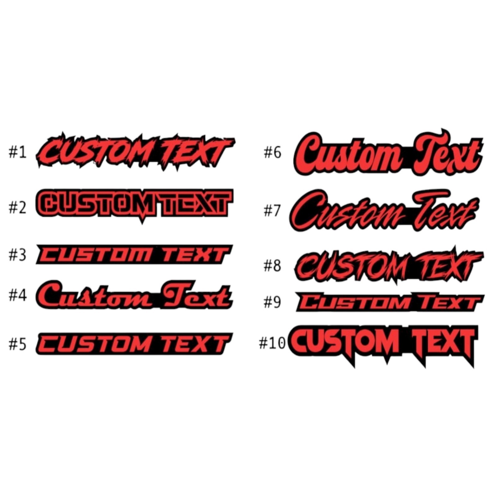 Custom Laser-Cut Acrylic Emblem Badge for Car – Multi-Color Personalized Name
