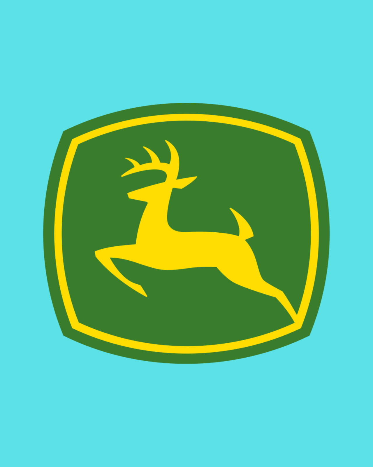 John Deere Novelty Sticker For Laptops Water Bottles Notebooks