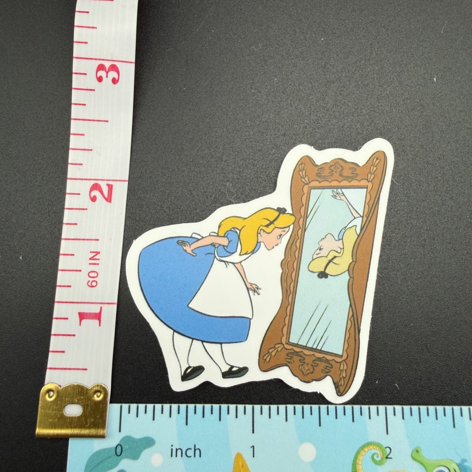 4 Stickers Disney Alice in Wonderland Vinyl Decal Laptop Phone Bottle Scrapbook