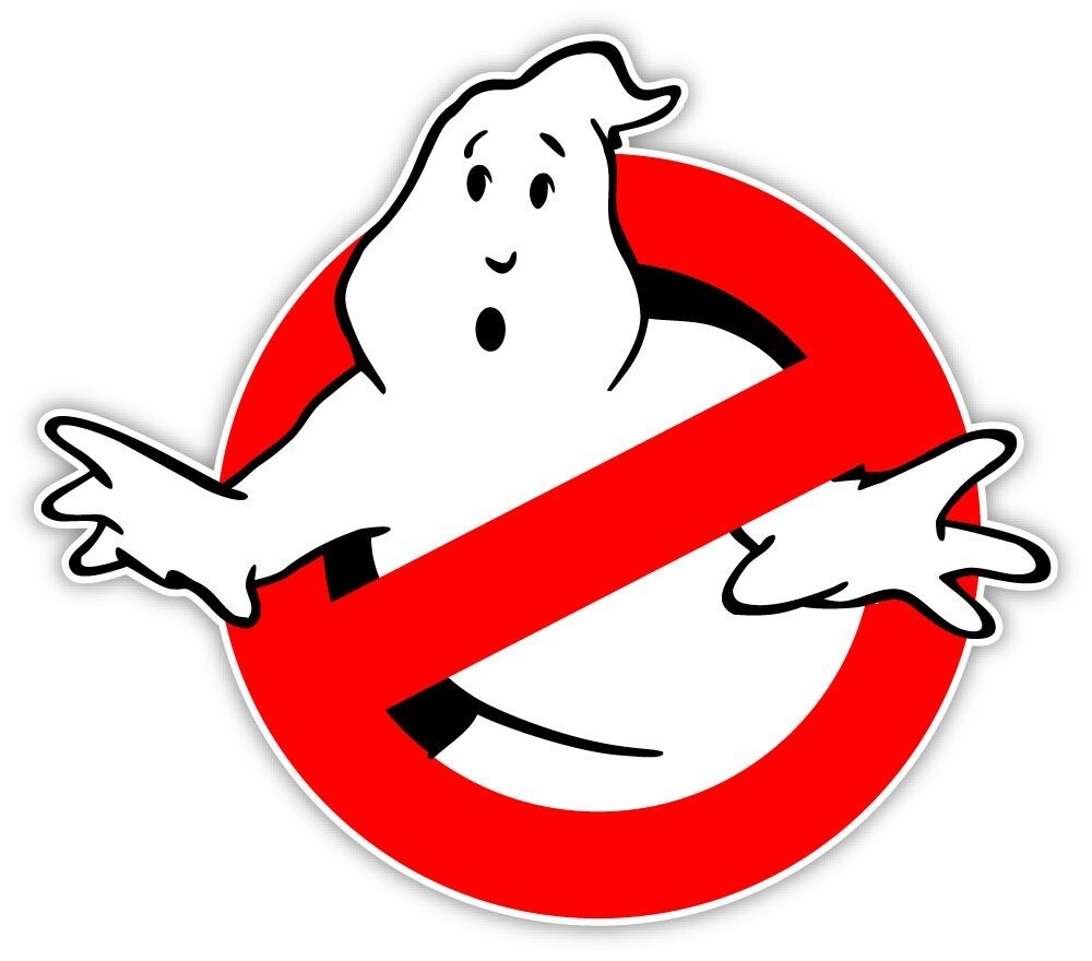 Ghostbusters Sticker no ghost stickers