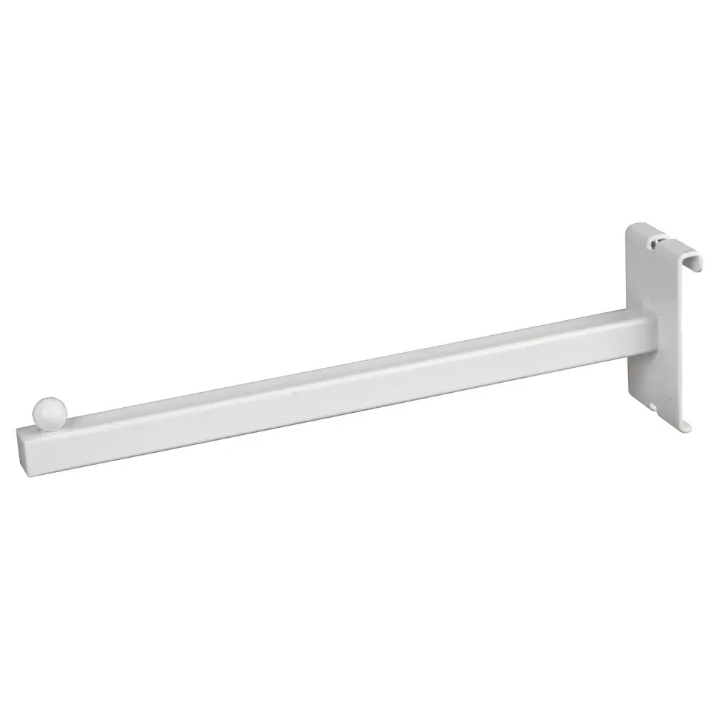 12" Square Tubing White Faceout for Grid Panel Econoco WTE/11 (Pack of 24)