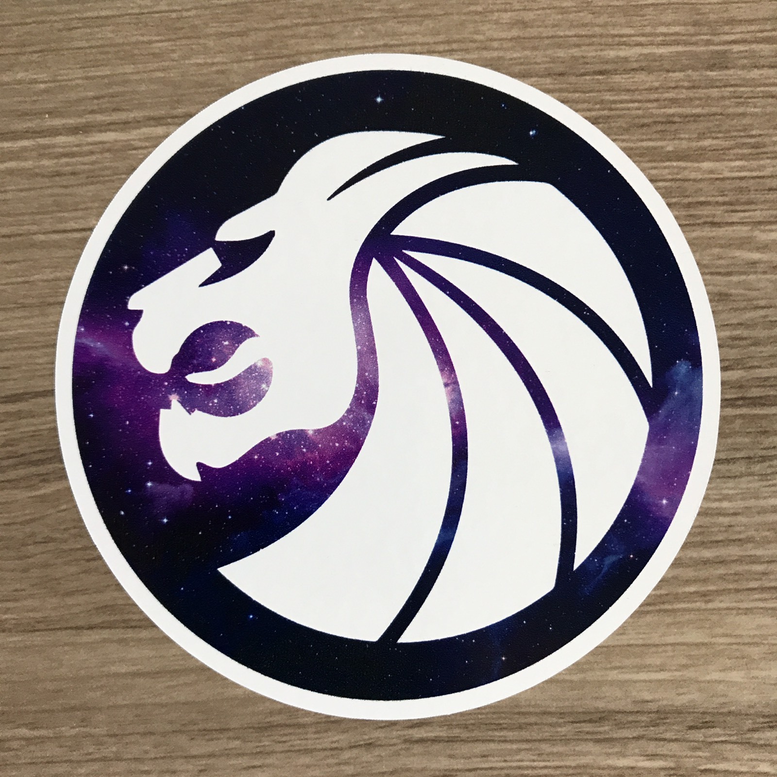 Seven Lions Logo 4" Wide Vinyl Sticker Set