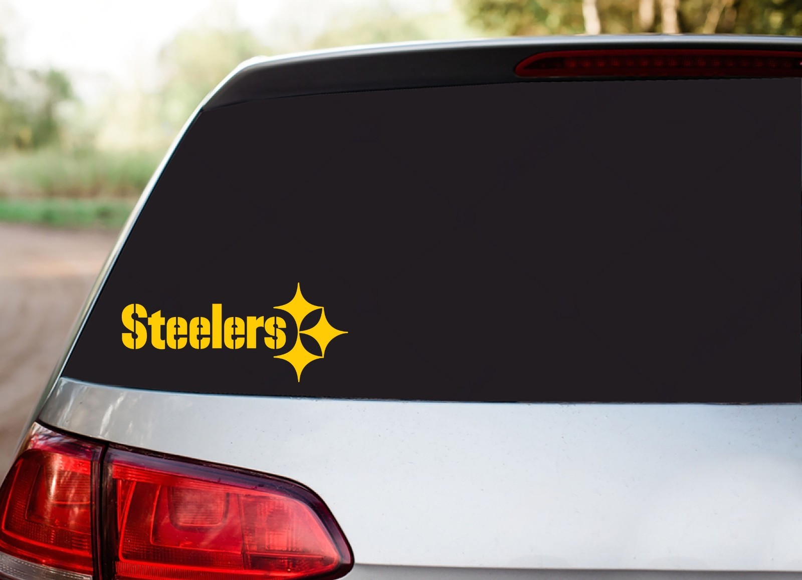 Steelers Logo Vinly Decal 4" to 12" CHOOSE SIZE & COLOR