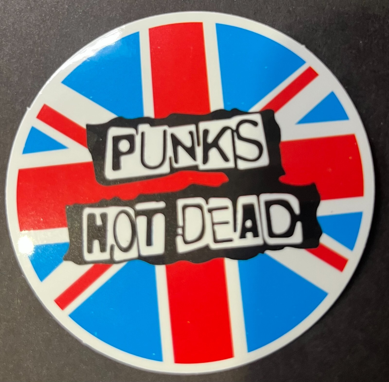Punks Not Dead – UK Logo Band – Sticker Bomb Vinyl Decal EMO Rage