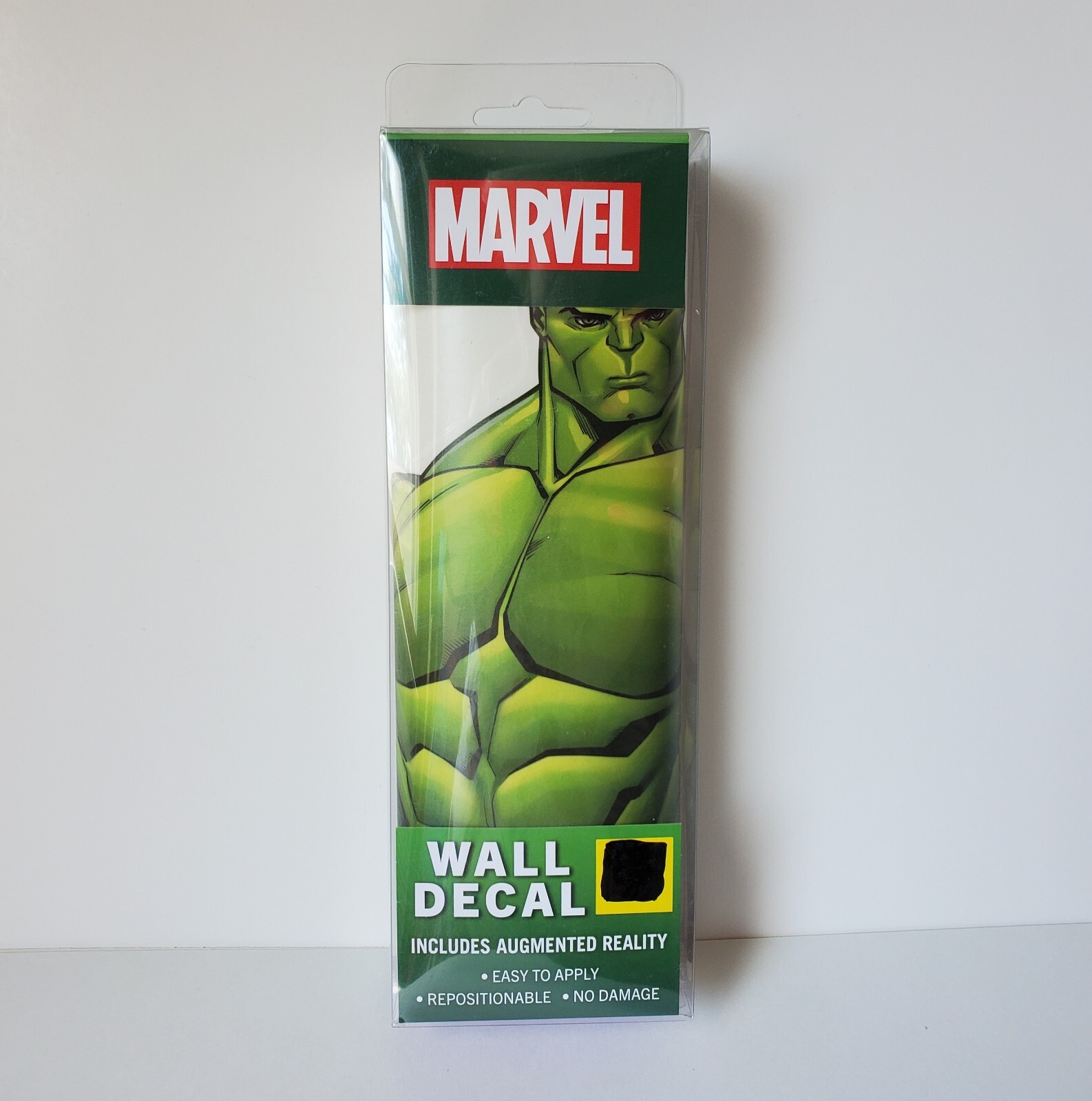 Marvel The Incredible Hulk Wall Decal 11×17” Augmented Reality Action Reusable