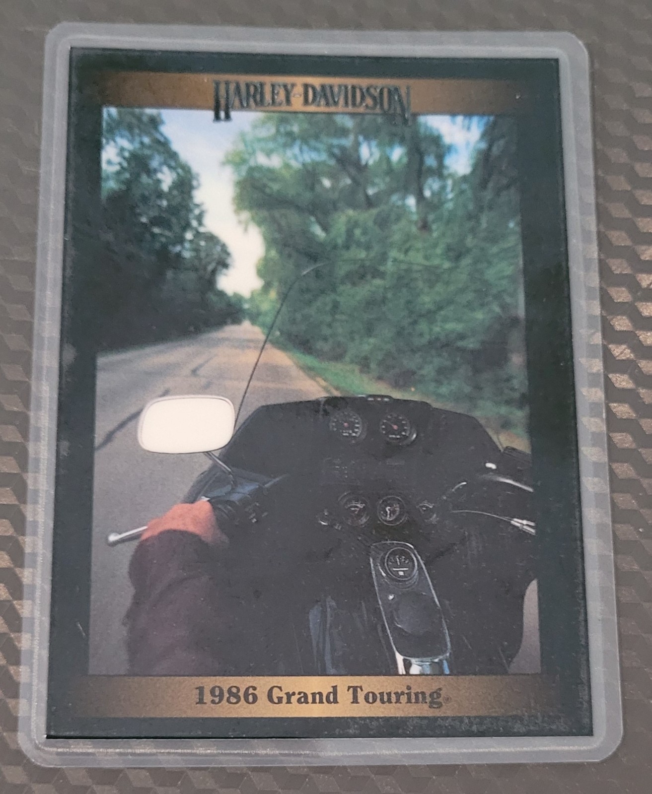 Harley Davidson Vintage Collectible Card Fridge/Locker/Cabinet Laminated Magnets