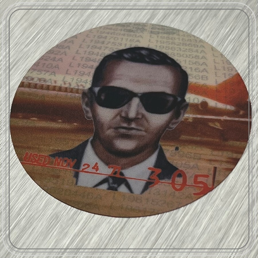 DB Cooper 13-PACK – High Quality Laminated Stickers for Vehicle, Laptop, Window