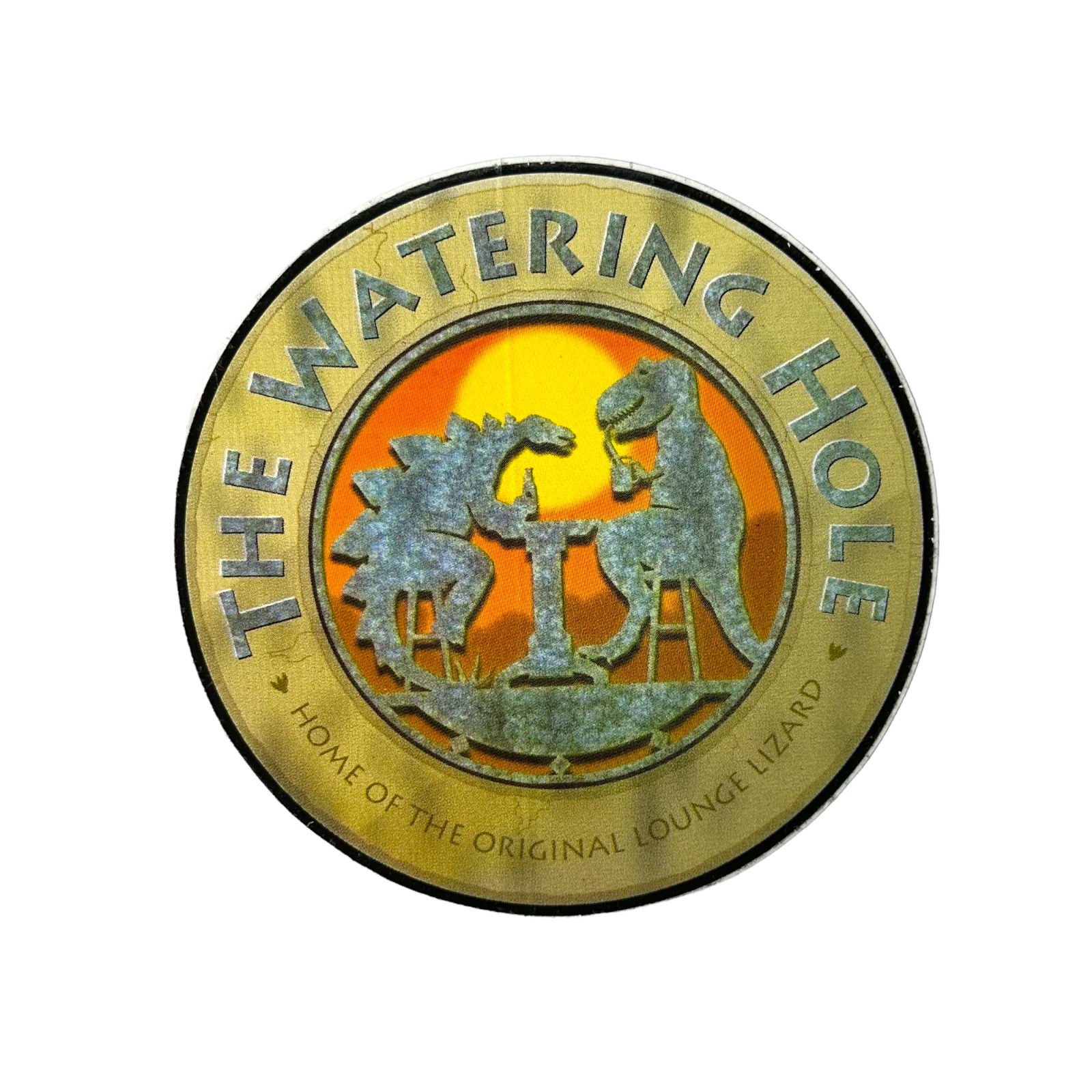Universal Studios Jurassic Park "The Watering Hole" Sticker