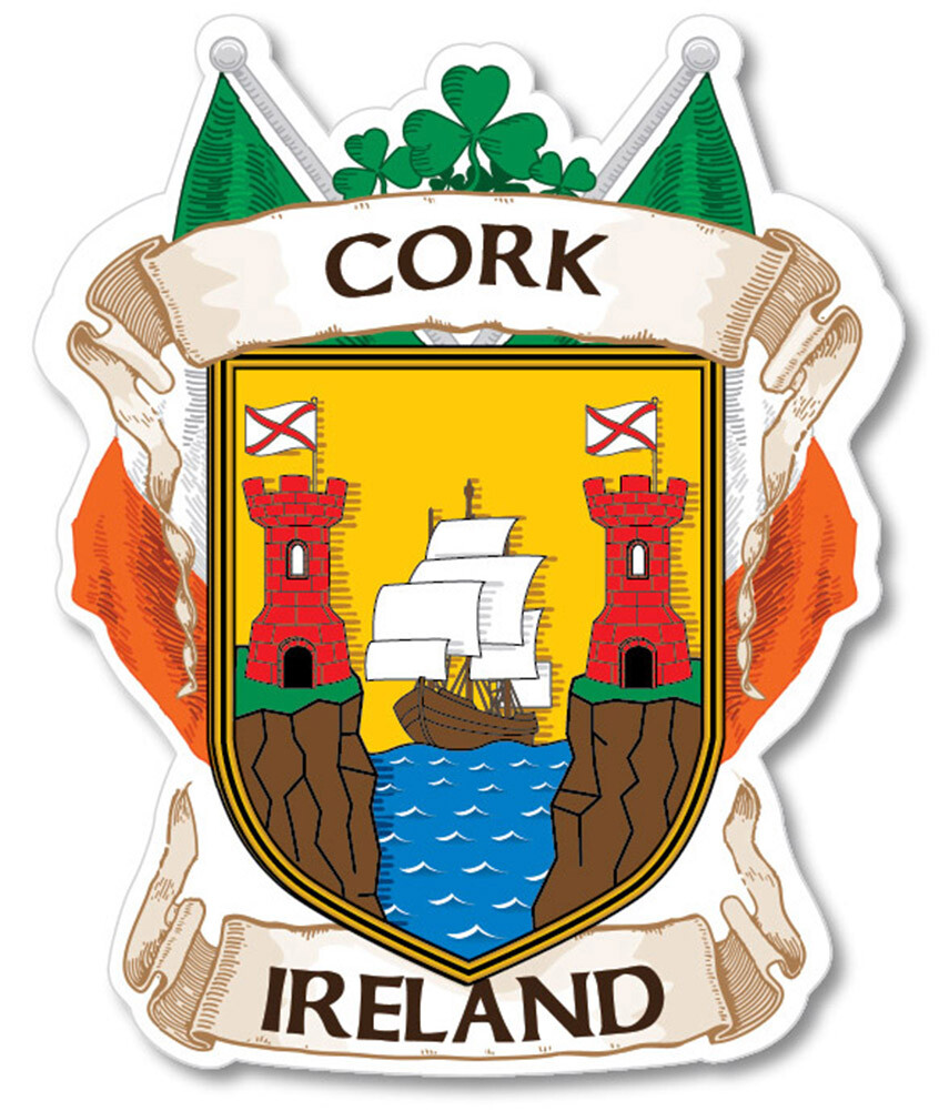 County Cork Ireland Irish Decal Sticker