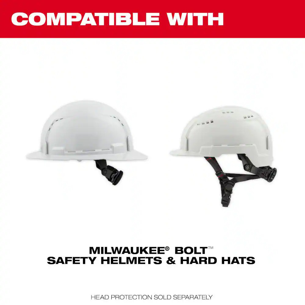 Milwaukee Reflective Sticker Set 5 Pack BOLT Hard Hat Safety Helmet Blue