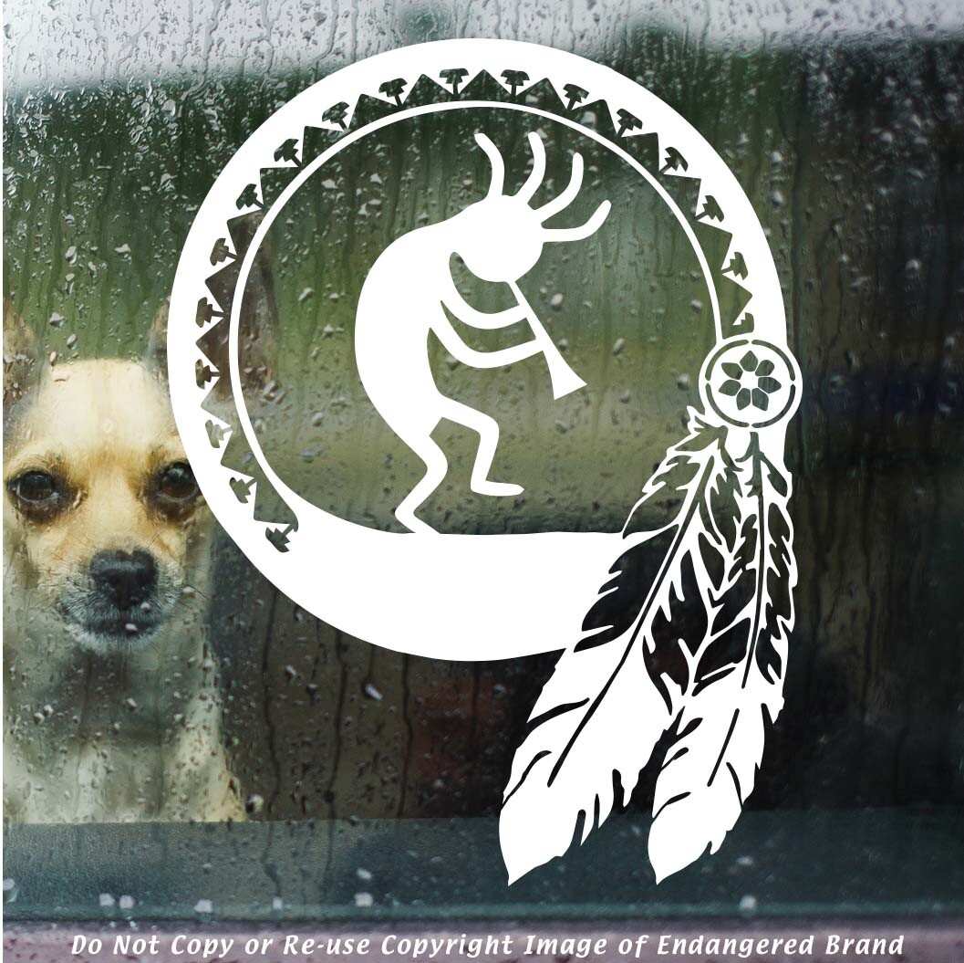 – Dream Catcher Kokopelli Southwest Spiritual New Mexico Native Amerian sticker