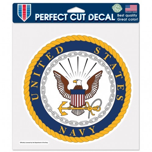 United States Navy 8" X 8" Die-Cut Perfect Cut Decal