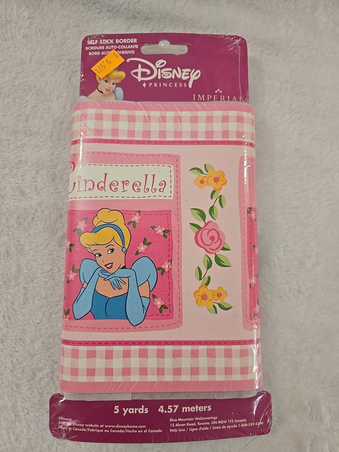 Disney Princess Vtg Y2K Bedroom Decor Lot Of 7 NOS Wall Border Valance Applique