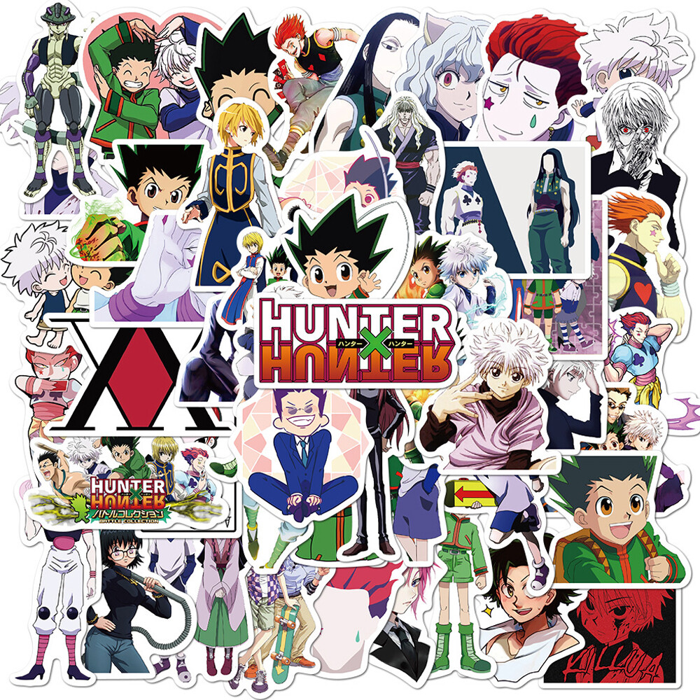 Hunter x Hunter Random 10 PCS Anime Stickers – No Duplicates