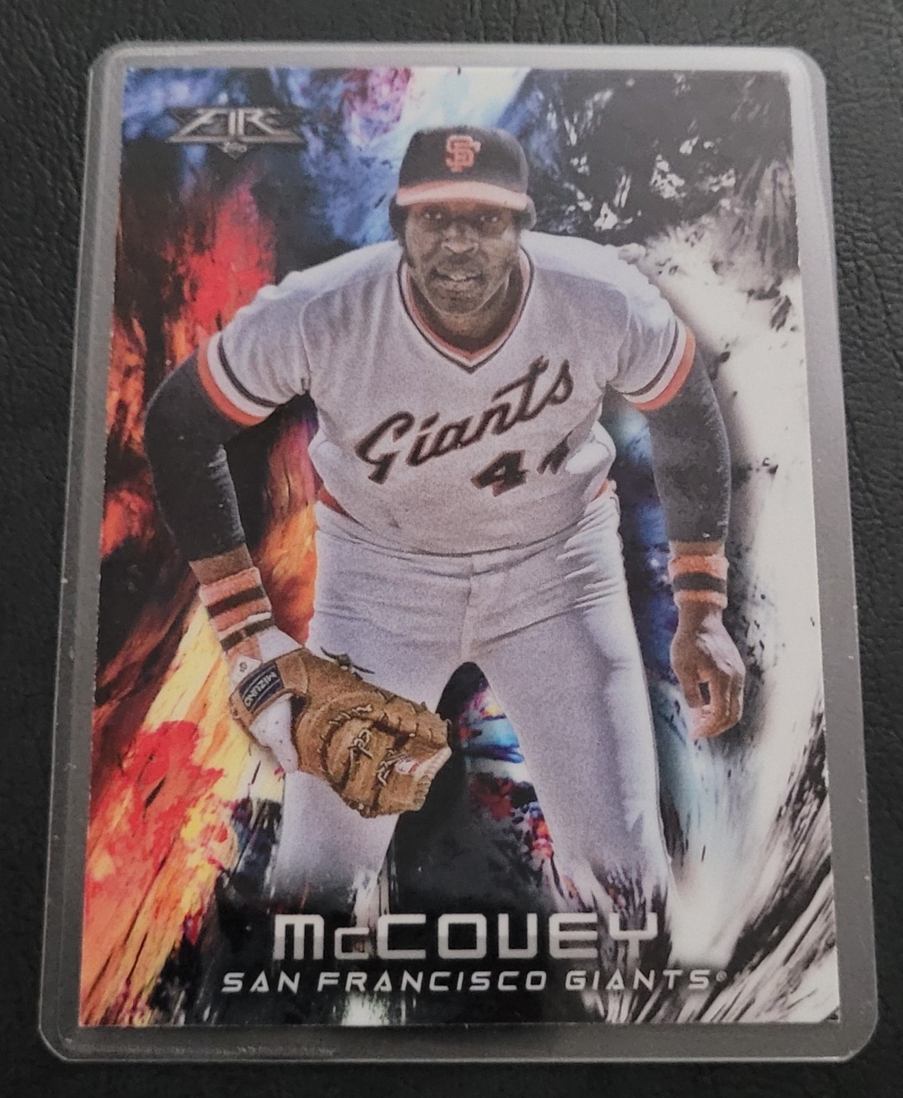 Willie McCovey HOF Fridge/Locker/Cabinet Laminated Baseball Card Magnet Giants