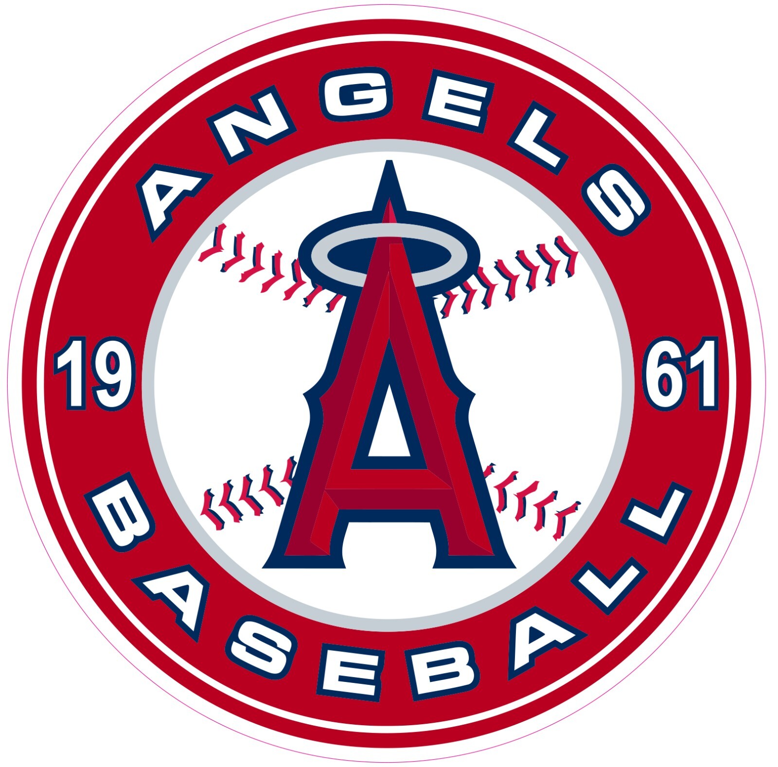 Anaheim Angels Vinyl Decal Sticker Car Truck Bumper Tumbler Mug