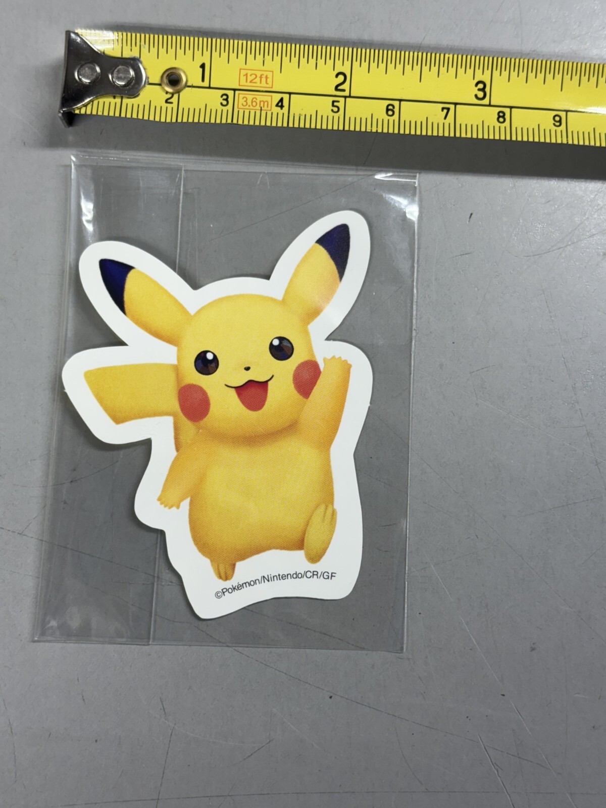 Pokemon Pikachu 3in Vinyl Decal/Sticker Die cut Car/Window/Wall/Laptop/Helmet