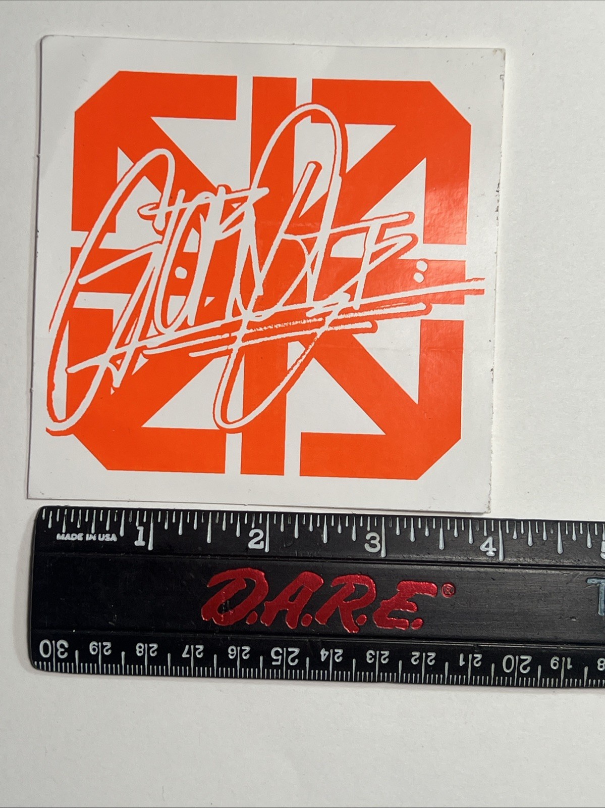 4” Seventh Letter Glory One Signature Vinyl Sticker Graffiti Slap Us Vs Them TSL