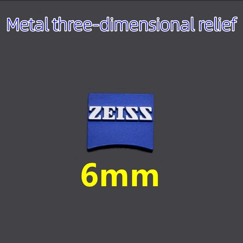 For SONY Zeiss Camera Lens Label Dimple Decoration Metal Plastic Optional DIY