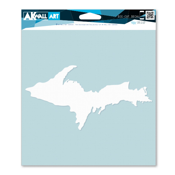Upper Penninsula UP Michigan – Vinyl Decal Outdoor Weatherproof