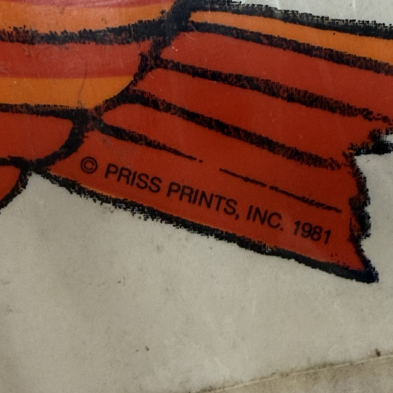 Vtg Birds Bees Priss Prints Room Decorations Wall Decals Retro 1981 Nursery Play