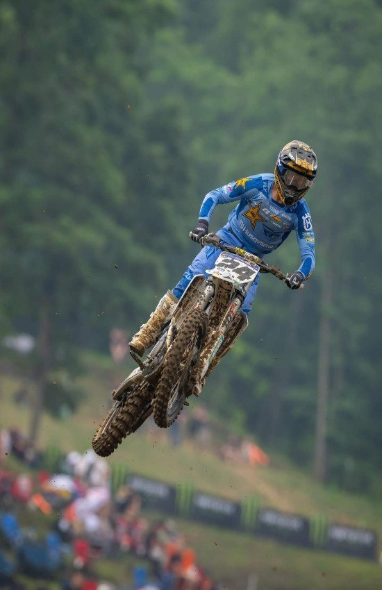 RJ HAMPSHIRE MOTOCROSS Racing Wall Vinyl Decal Poster PRINT (Removable Adhesive)