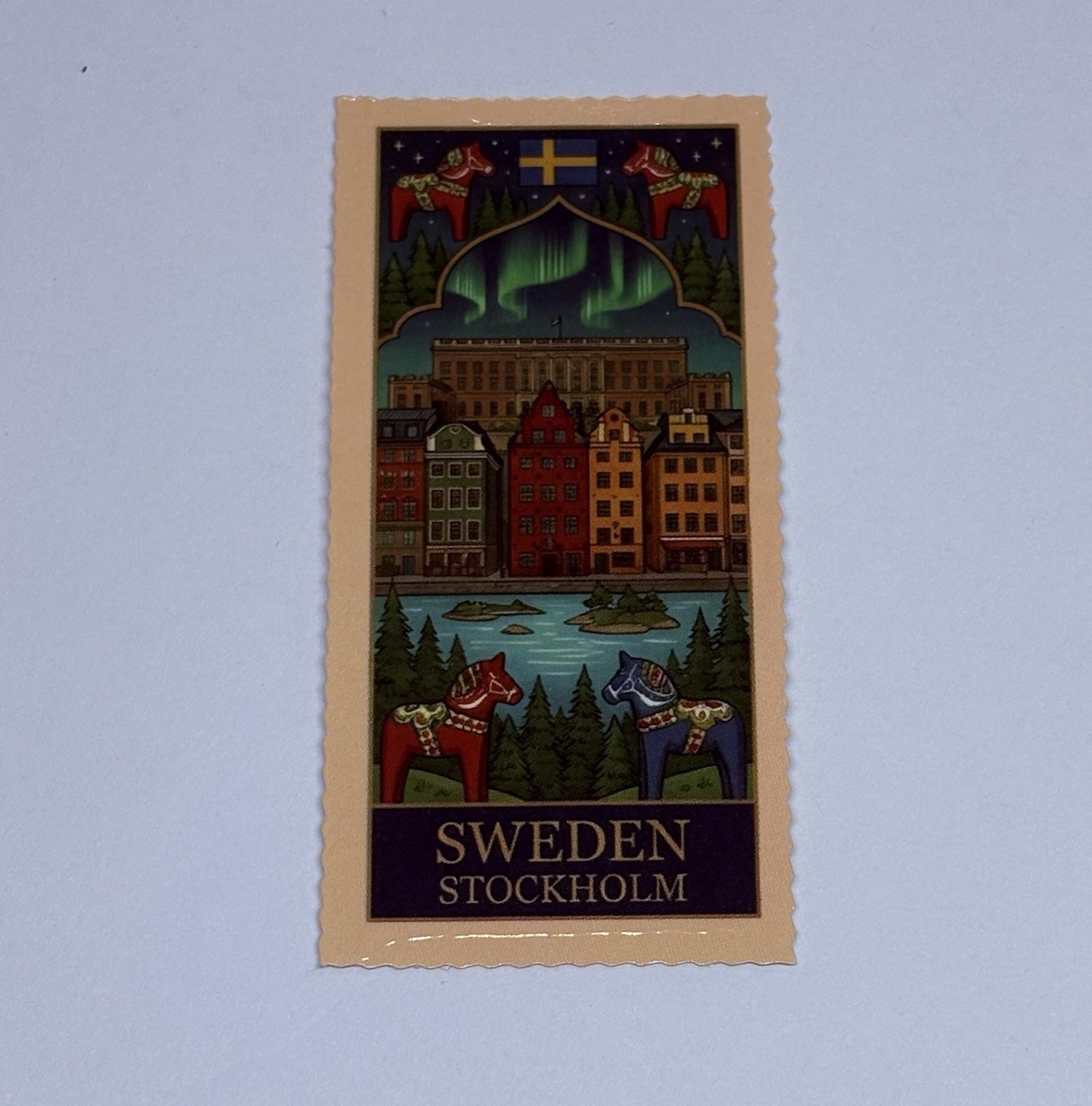 Royal Palace Stockholm Sticker Sweden Travel City Art Decal Vinyl Country Tc9