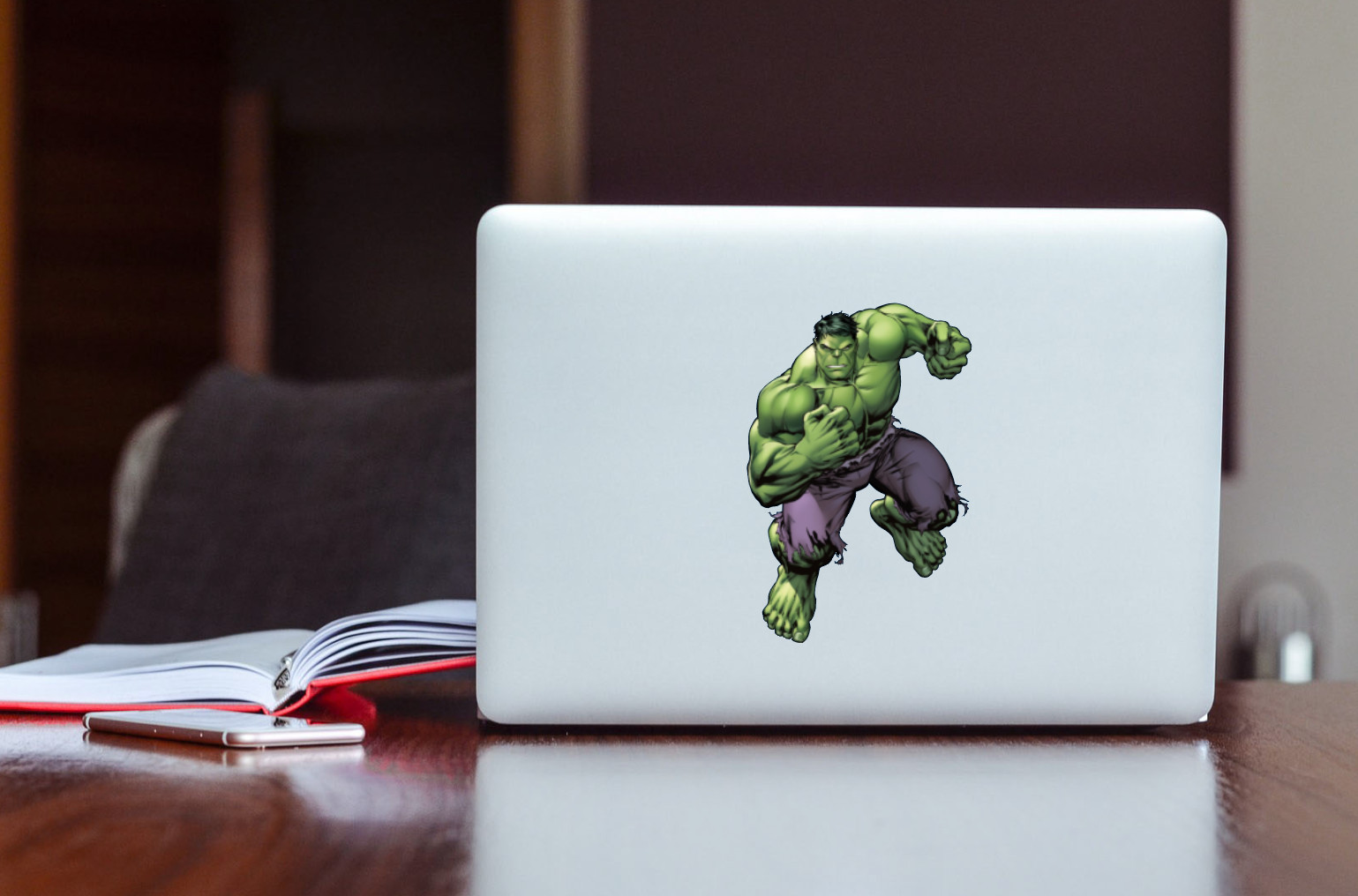 The Incredible Hulk Vinyl Decal Laptop Bumper Sticker Helmet Wall Window