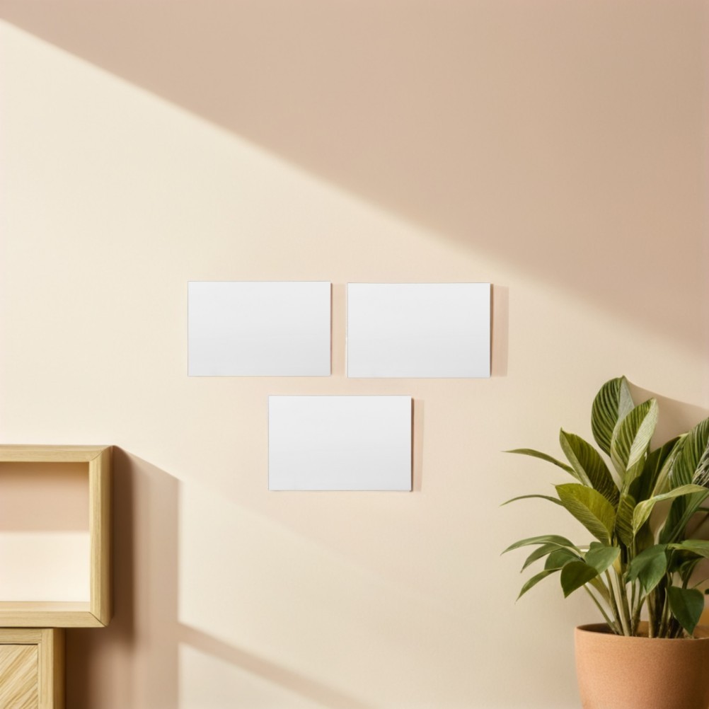 10 Pcs Self-adhesive Reflector Mirror Decorative Sticker Wall Decals