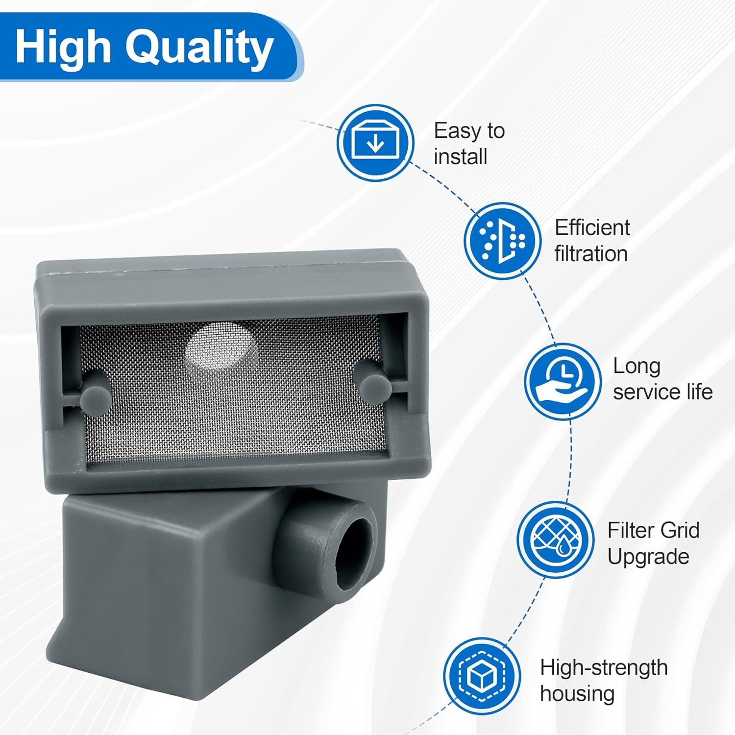 Ice Maker Filter Fit GE Profile Opal 2.0 Nugget 1.0 Countertop Water 2 Pack
