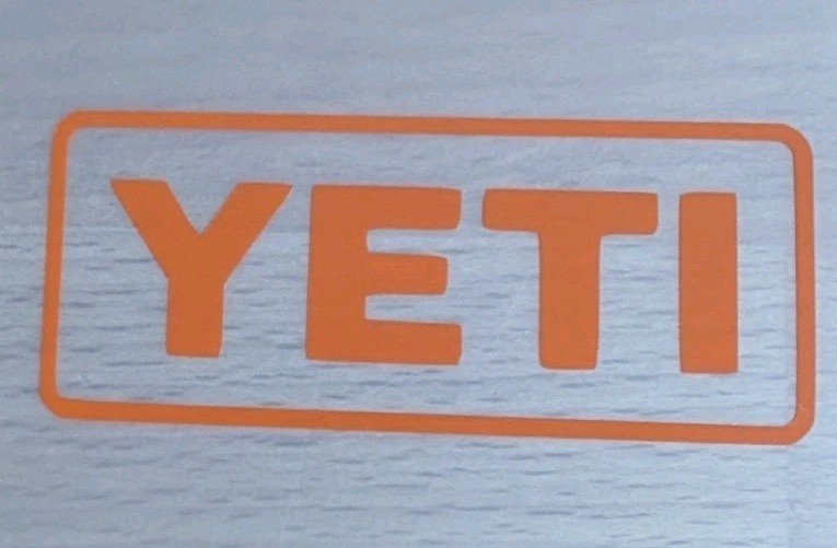 YETI vinyl decal