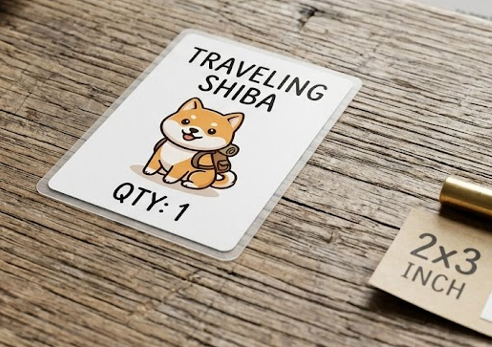 1Pc Tiny Cartoon Sticker Super Micro Vinyl Decal 2x3cm Loose Miniature Craft