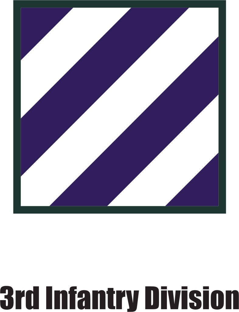US Army 3rd Infantry Division #2 Wall Window Vinyl Decal Sticker Military