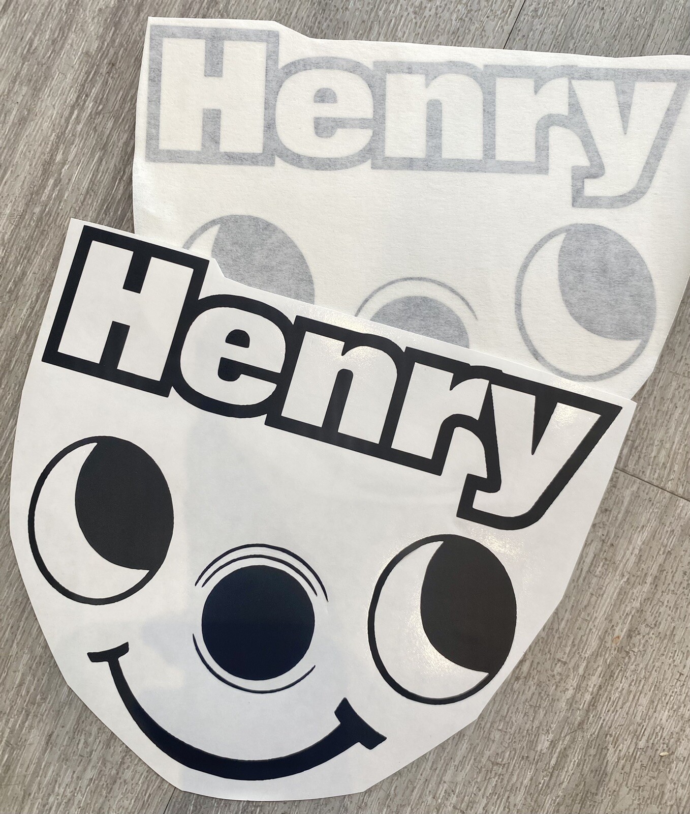 Henry Hoover Decal Sticker 6.5” X 5.5”