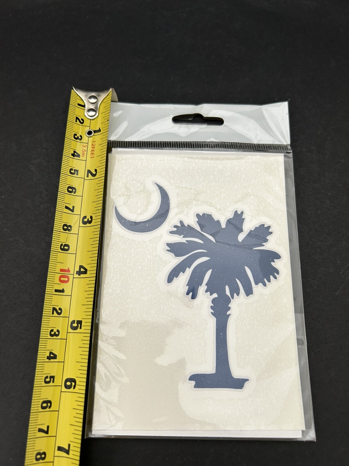 Palmetto Tree & Moon – SC – Palm – South Carolina – Vinyl Decal