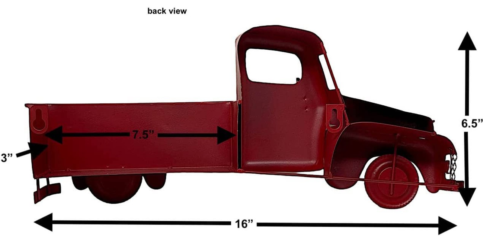 Vintage Pickup Truck Hanging Wall Door Decor Planter Rustic Home Office Indoo…