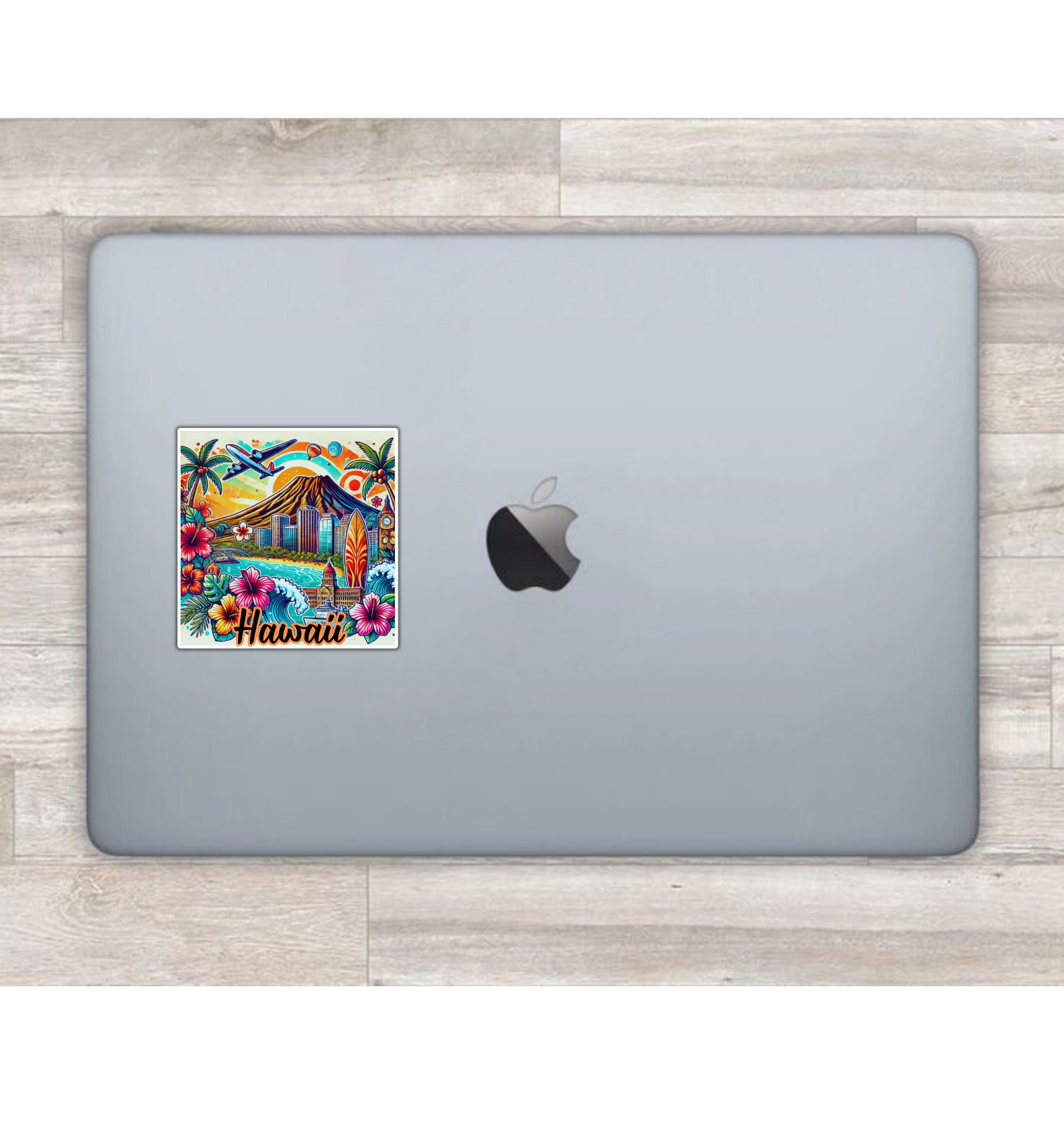 Hawaii Fridge Magnet or Laptop Sticker