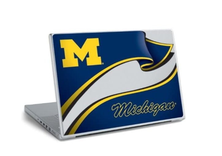 University of Michigan State OleMiss Roommates Peel and Stick Laptop Wear Sticke